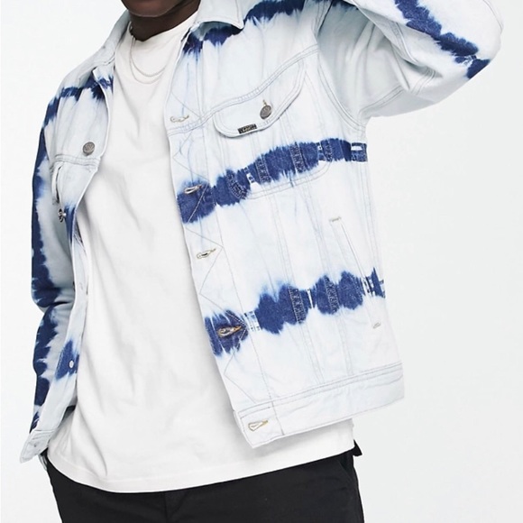 LEE NWOT European Collection Relaxed Rider Jacket in 90s acid, Size XL - Picture 11 of 15